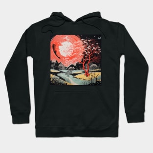 Blossom Bursting Through Hoodie